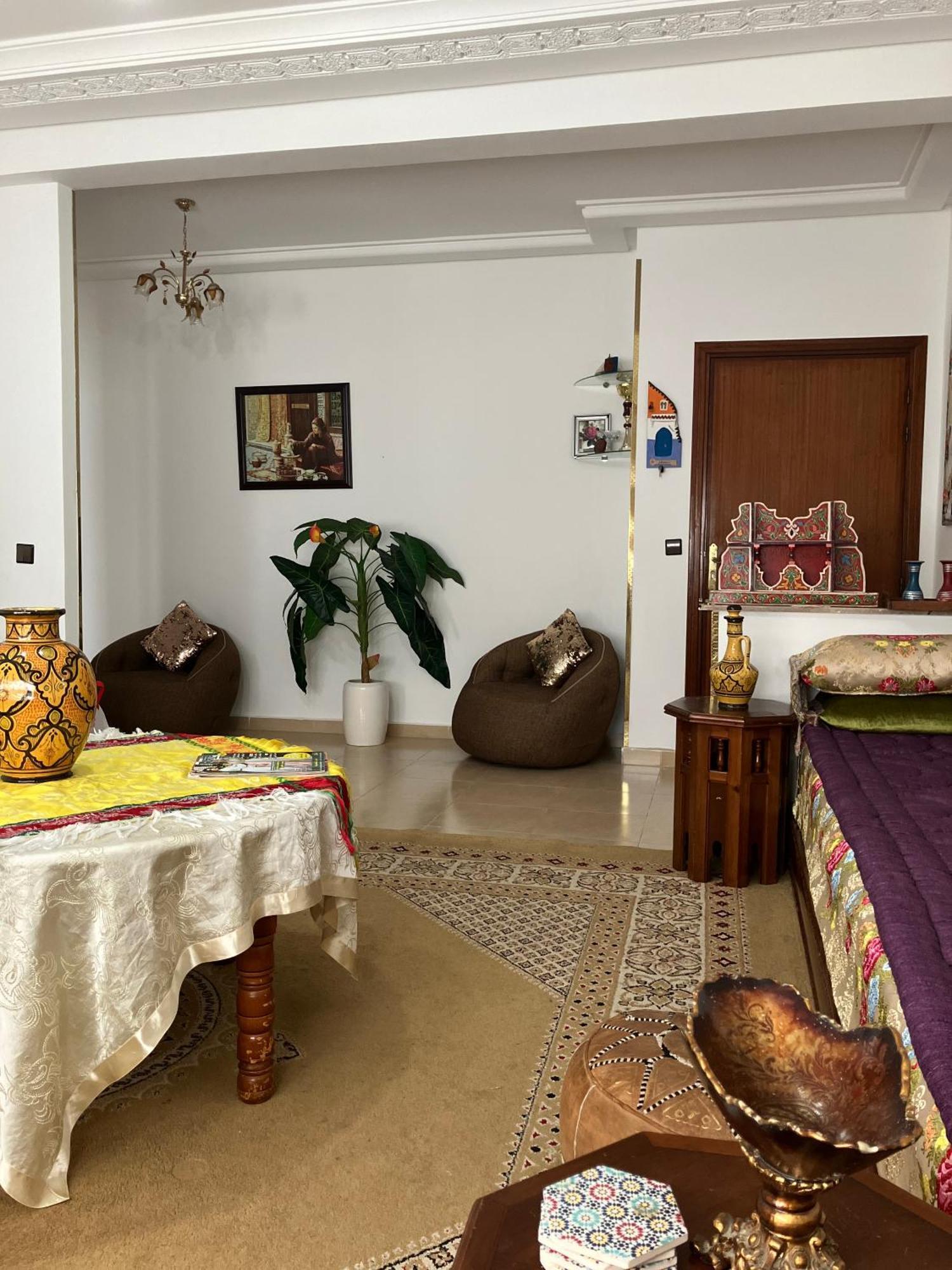 Appartement Beau Et Familial Connecte Tanger Buitenkant foto